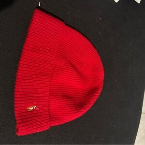 Ralph Lauren Vibrant Red Knit Hat